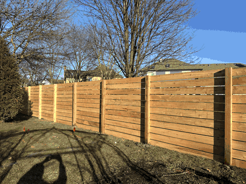 horizontal cedar fence img